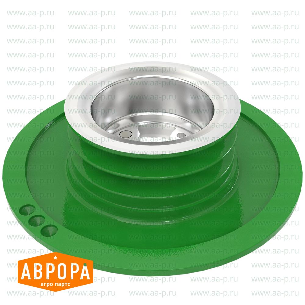 Rillenscheibenhälfte